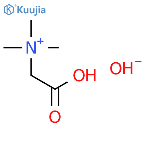 (carboxymethyl)-trimethylammonium hydroxide structure