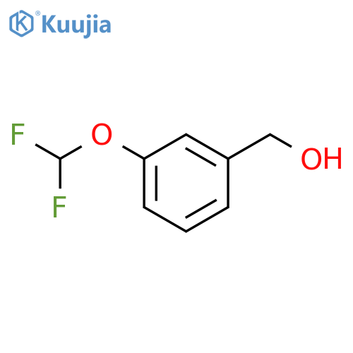 3-(difluoromethoxy)benzyl alcohol structure