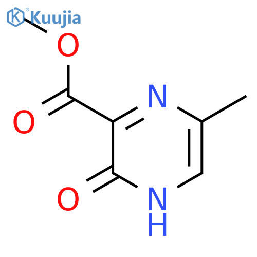 Methyl 3-hydroxy-6-methylpyrazine-2-carboxylate structure