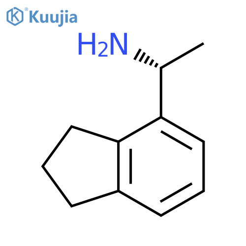 (1R)-1-(2,3-dihydro-1H-inden-4-yl)ethan-1-amine structure