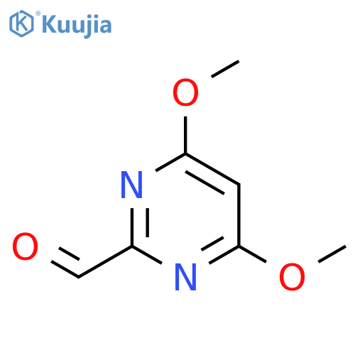 4,6-Dimethoxypyrimidine-2-carbaldehyde structure