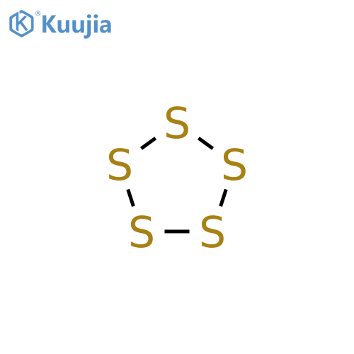 Sulfur, mol. (S5) structure