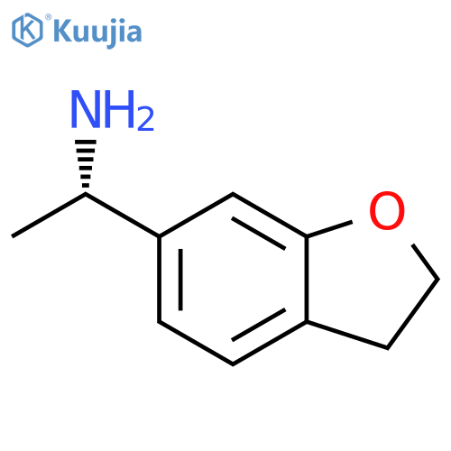 (1S)-1-(2,3-DIHYDROBENZO[3,4-B]FURAN-6-YL)ETHYLAMINE structure