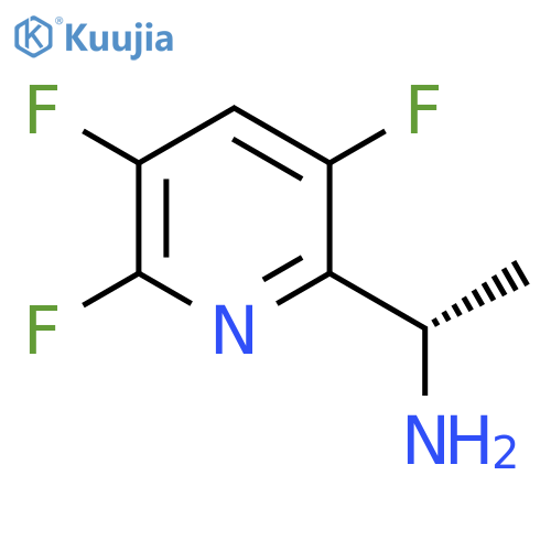 (1S)-1-(3,5,6-trifluoropyridin-2-yl)ethan-1-amine structure