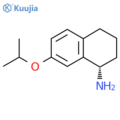 (1S)-7-(Propan-2-yloxy)-1,2,3,4-tetrahydronaphthalen-1-amine structure
