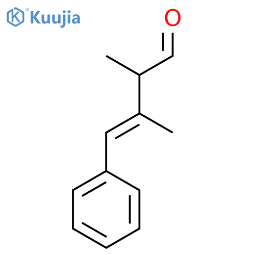 2,3-dimethyl-4-phenylbut-3-enal structure