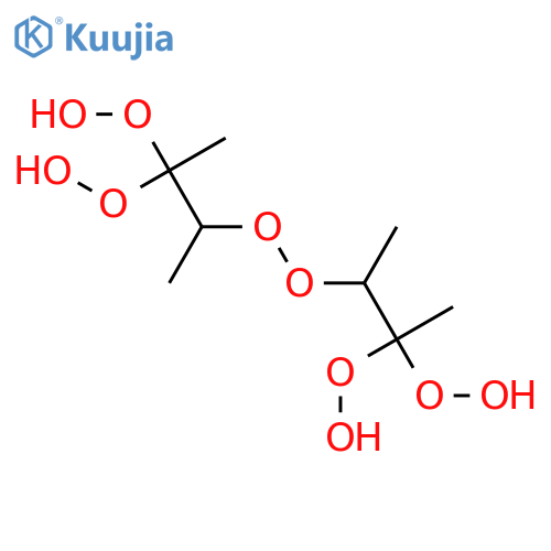 Hydroperoxide,1,1'-[dioxybis(1-methylpropylidene)]bis- structure