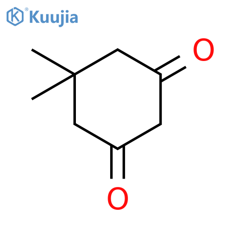 5,5-dimethylcyclohexane-1,3-dione structure