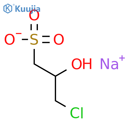 Sodium 3-Chloro-2-hydroxypropanesulfonate structure