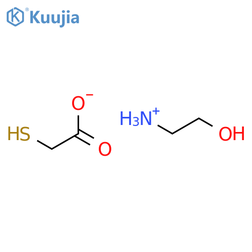 Ethanolomine thioglycholate structure