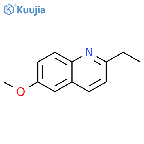 2 -Ethyl-6-methoxy-quinoline structure
