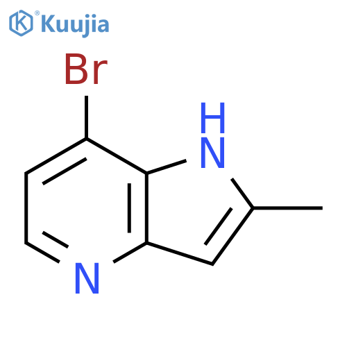 7-Bromo-2-methyl-4-azaindole structure