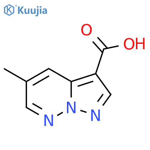 5-Methylpyrazolo1,5-bpyridazine-3-carboxylic acid structure