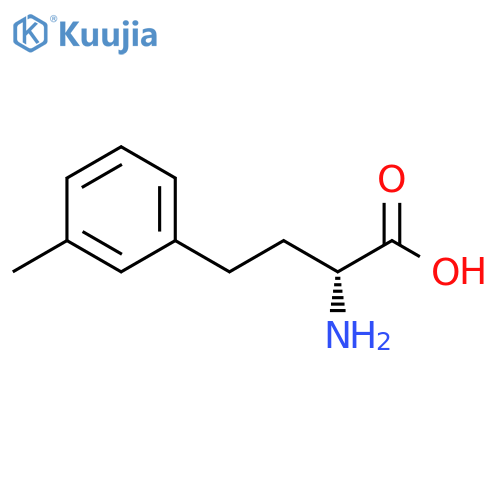 (R)-2-Amino-4-(3-methylphenyl)butanoic acid structure