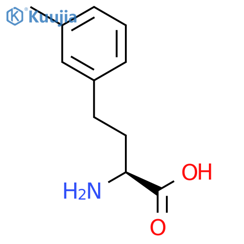 (S)-2-Amino-4-(3-methylphenyl)butanoic acid structure