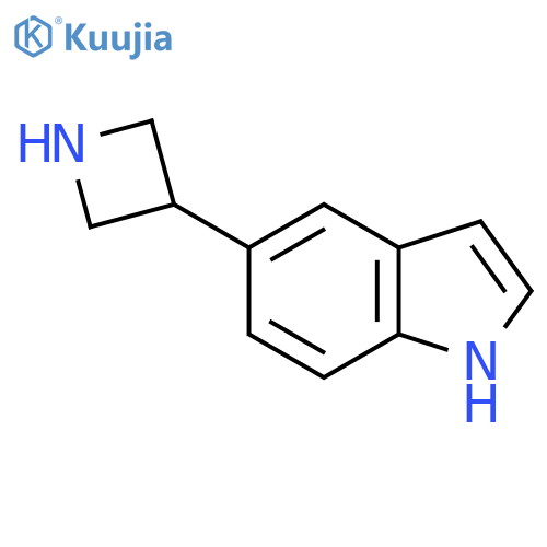 5-(azetidin-3-yl)-1H-indole structure