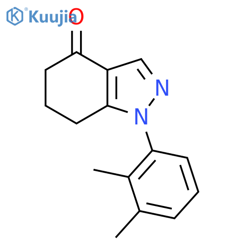 1-(2,3-Dimethylphenyl)-6,7-dihydro-1H-indazol-4(5H)-one structure
