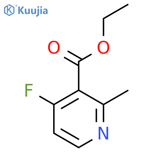 4-Fluoro-2-methyl-nicotinic acid ethyl ester structure