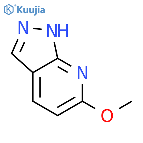 6-methoxy-1h-pyrazolo[3,4-b]pyridine structure
