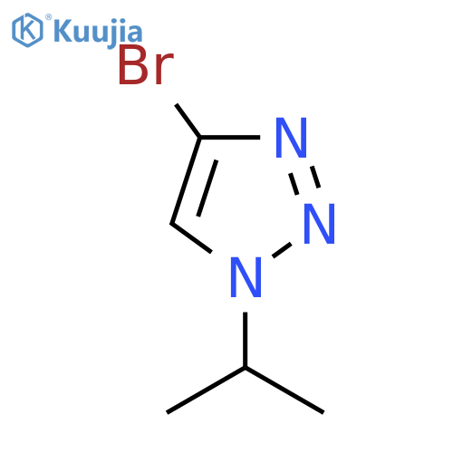 4-Bromo-1-(propan-2-yl)-1H-1,2,3-triazole structure