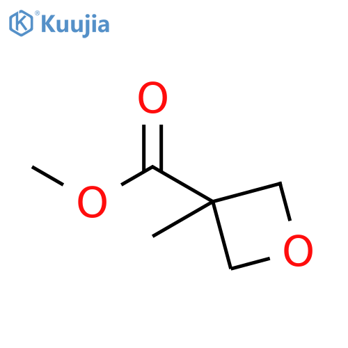 Methyl 3-methyloxetane-3-carboxylate structure