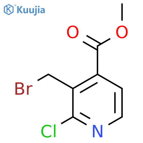 methyl 3-(bromomethyl)-2-chloropyridine-4-carboxylate structure