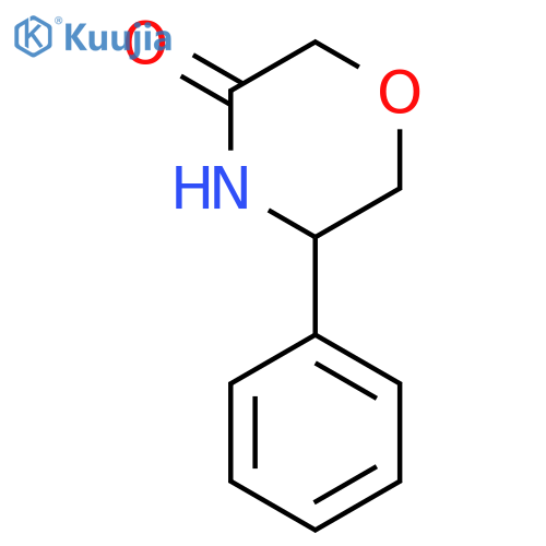 5-Phenylmorpholin-3-one structure