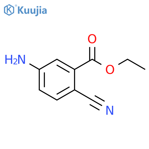 ethyl 5-amino-2-cyanobenzoate structure
