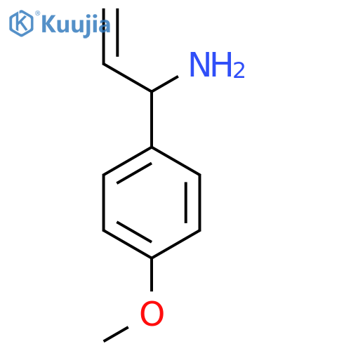 1-(4-Methoxyphenyl)prop-2-en-1-amine structure