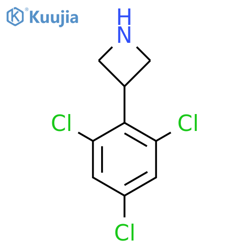 3-(2,4,6-trichlorophenyl)azetidine structure