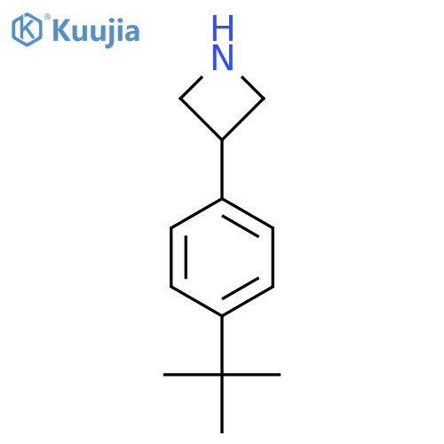 3-(4-Tert-butylphenyl)azetidine structure