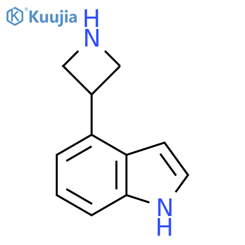 4-(azetidin-3-yl)-1H-indole structure