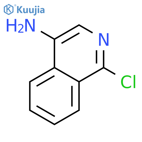 1-Chloroisoquinolin-4-amine structure