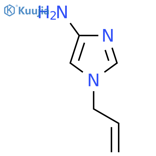 1-Allyl-1H-imidazol-4-amine structure