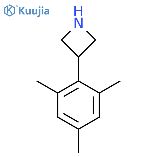 3-(2,4,6-trimethylphenyl)azetidine structure