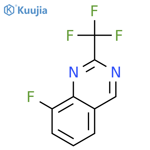 8-Fluoro-2-(trifluoromethyl)quinazoline structure