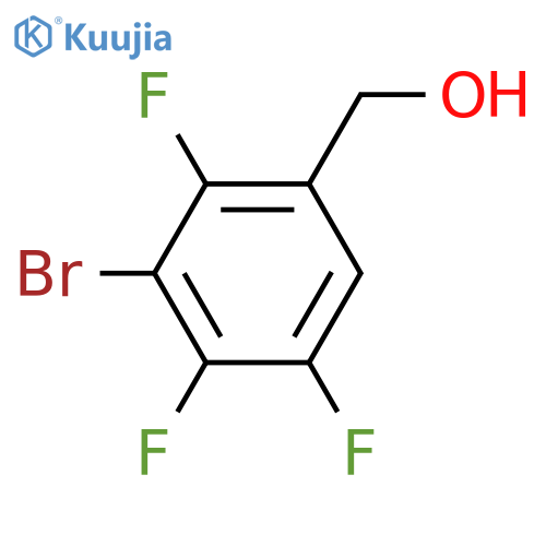 3-Bromo-2,4,5-trifluorobenzyl alcohol 95+% structure