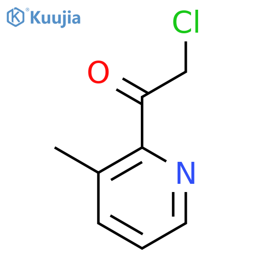 2-chloro-1-(3-methylpyridin-2-yl)ethan-1-one structure