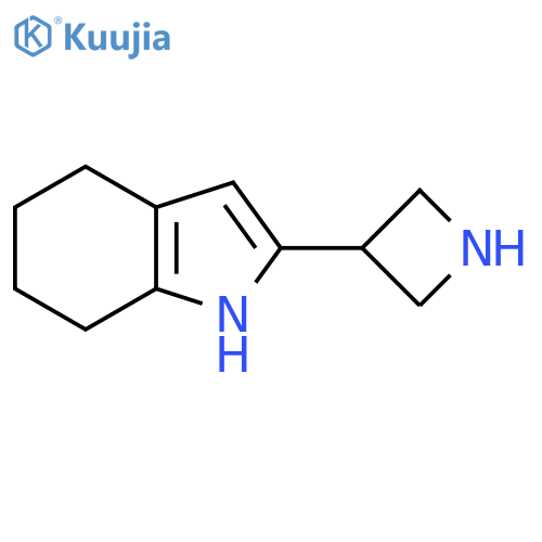 2-(azetidin-3-yl)-4,5,6,7-tetrahydro-1H-indole structure