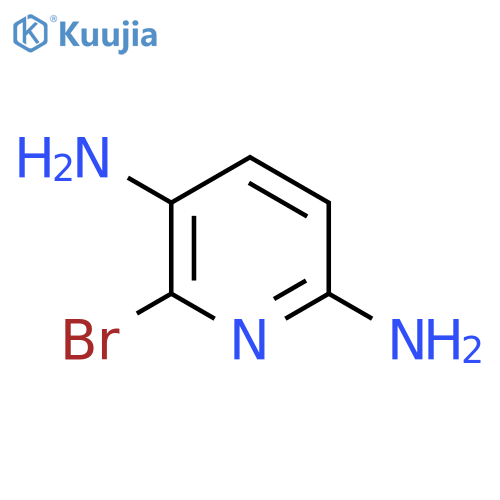 6-Bromopyridine-2,5-diamine structure