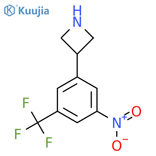 3-3-nitro-5-(trifluoromethyl)phenylazetidine structure