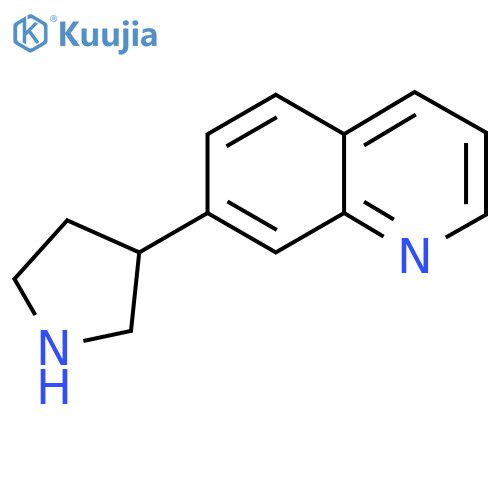7-(pyrrolidin-3-yl)quinoline structure