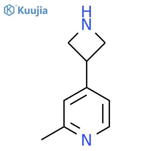 4-(Azetidin-3-yl)-2-methylpyridine structure