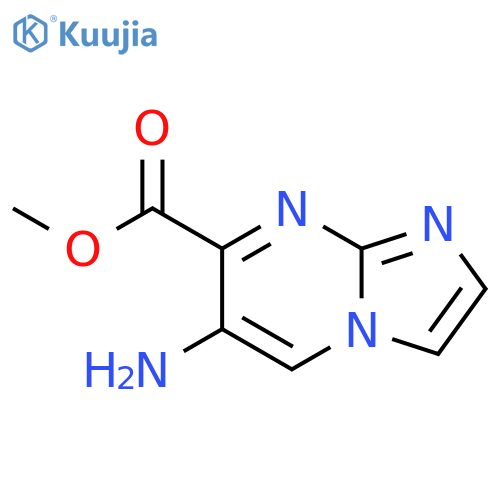 Methyl 6-aminoimidazo[1,2-a]pyrimidine-7-carboxylate structure