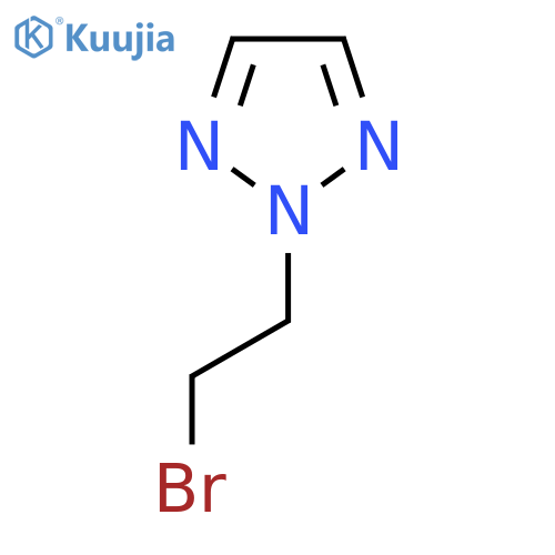 2-(2-Bromoethyl)-2H-1,2,3-triazole structure
