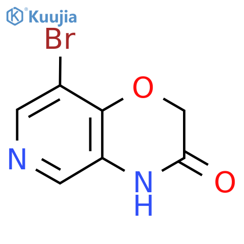 8-bromo-2H-pyrido[4,3-b][1,4]oxazin-3(4H)-one structure