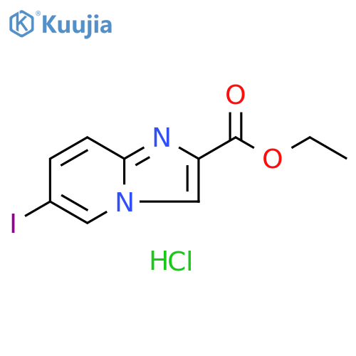 Ethyl 6-Iodoimidazo1,2-apyridine-2-carboxylate Hydrochloride structure