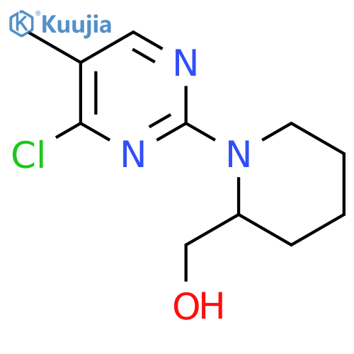 [1-(4-Chloro-5-methyl-pyrimidin-2-yl)-piperidin-2-yl]-methanol structure