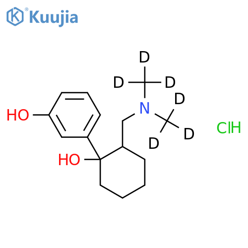 O-Desmethyl Tramadol-d6 Hydrochloride structure