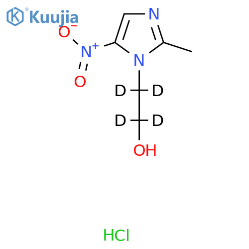 Metronidazole-D4 Hydrochloride structure